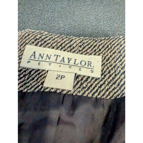 Ann Taylor Brown Skirt Blazer Women's 2P - Picture 3 of 9